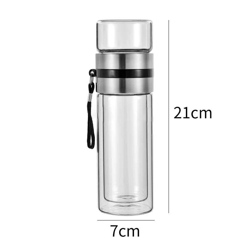 Portable Glass Tea Bottle